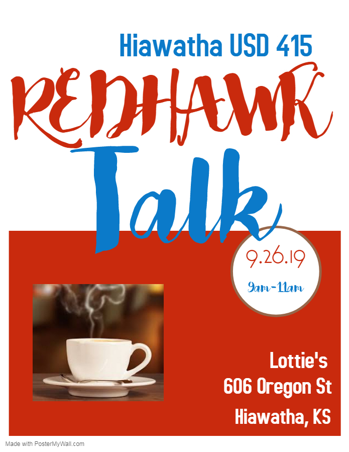 Red Hawk Talk Flyer